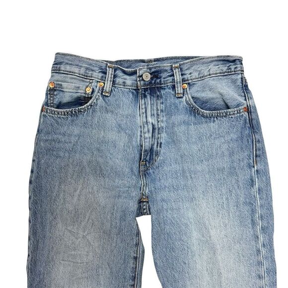 Vtg Levi's Men's Straight Jeans Blue Size 30x32 Medium Wash Denim - Picture 4 of 12